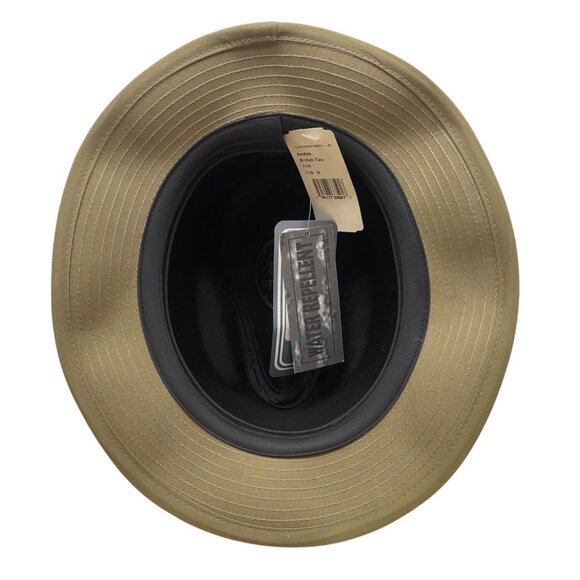 Stetson Mens Beige Fedora Hat Classic Design Size 7 1/8 - 57 - New - Picture 7 of 13